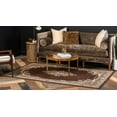 thumbnail image 3 of Rugs.com Amaya Collection Rug – 10' x 13' Brown Medium Rug Perfect For Living Rooms, Large Dining Rooms, Open Floorplans, 3 of 9