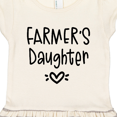 thumbnail image 3 of Inktastic Farmer's Daughter Heart Design Gift Toddler Girl Dress, 3 of 4