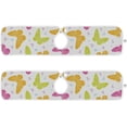 thumbnail image 2 of Coolnut 2 Pack Faucet Mat Splash Guard for Kitchen Sink,Floral Butterflies 30x5 Inch Super Absorbent Microfiber Sink Protector Mat, Kitchen Sink Mat Machine Washable Kitchen Sink Accessories, 2 of 7