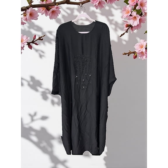Women’s Kaftan Abaya, Modest Islamic Dress, Aug62