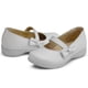 thumbnail image 2 of Zapato Para Niña Piel Bautizo Antideslizante Arco Ortopédico blanco 17, 2 of 5