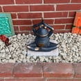 thumbnail image 6 of Northlight 12" Yoga Frog In Prayer Position Outdoor Garden Statue, 6 of 6