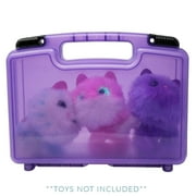 Life Made Better Toy Storage Carrying Case, Compatible With Pomsies, Figures Playset Organizer