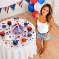 thumbnail image 6 of 7 Inch Desk Goose Outfits, Vivid Independence Day Dress Up Suit, Practical Decor Clothes For Magnetic Goose Statue Arrangement (E#), 6 of 7