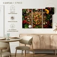 thumbnail image 4 of Elephant Stock Italian Pizza Slices Wall Art - Horizontal Multi Panel Canvas - Dining Room Wall Decor - Food And Drink Multi Panel - Brown And Red Decor - 23" x 14", 4 of 4