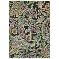 thumbnail image 2 of Addison Rugs Chantille Indoor/Outdoor Transitional Paisley Black Washable Rectangle Rug, 9' x 12', 2 of 6