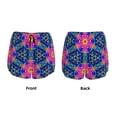 thumbnail image 3 of Pofeuu Bright Turtles Print Women's Athletic Shorts Running Workout Shorts Tummy Control Quick Dry Gym Shorts with Pockets Double layer sports shorts-Large, 3 of 7