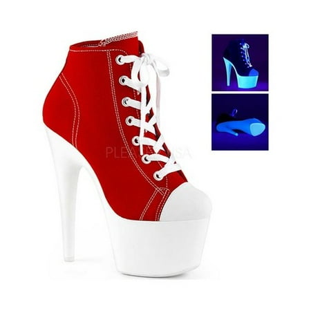 - Women's Pleaser Adore 700SK Lace Up Platform Sneaker