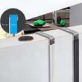 thumbnail image 3 of Sobre La Puerta Ganchos Gabinetes Almacenamiento Colgantes Multipropósito Con Goma para Sala Estar, 3 of 9