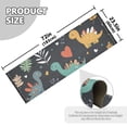 thumbnail image 5 of Yayeee Runner Rug for Bedroom 2'x6' Machine Washable Hallway Non Slip Mat, Cute Dinosaur, 5 of 8