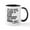 White/Black Inside, variant on CafePress - Paralegal In Charge [Text Bla Mug - 11 oz Ceramic Mug - Novelty Coffee Tea Cup