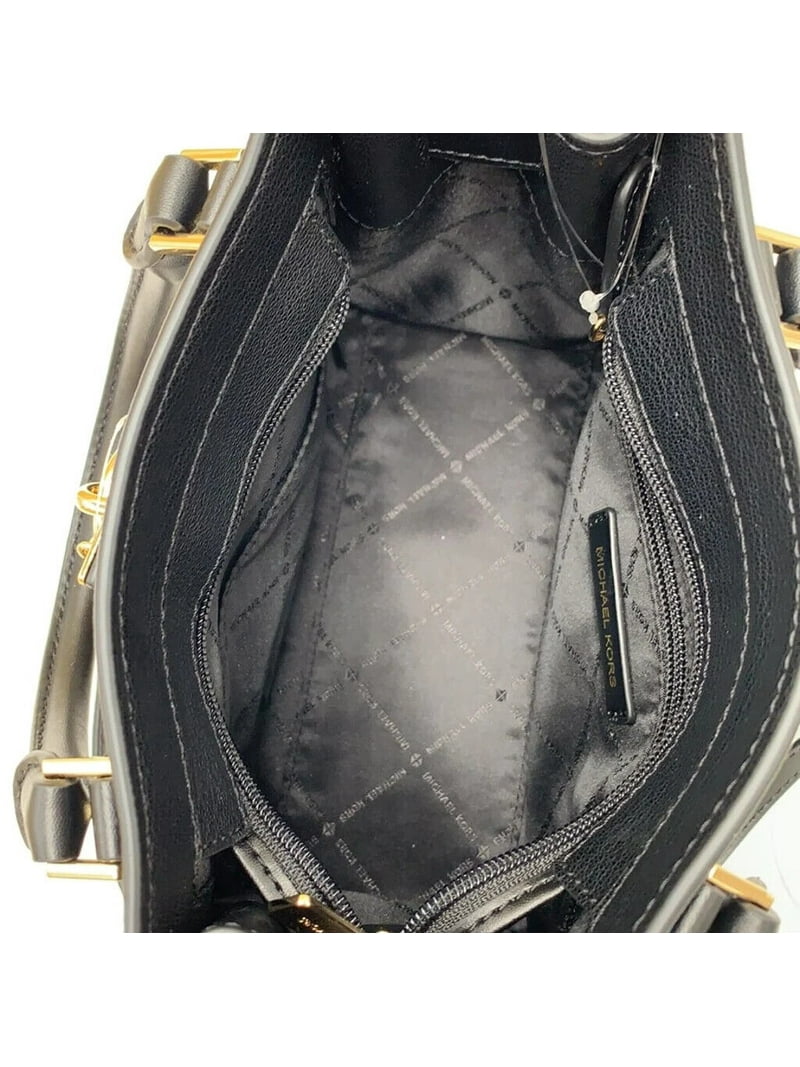 Michael Kors Hamilton Leather Small Satchel Crossbody Bag
