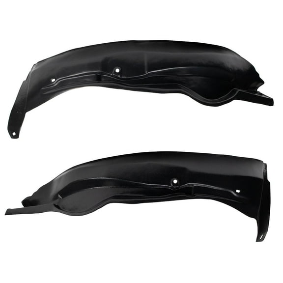 TRQ Front Inner Fender Liner Set Fits Select 2000-2005 Buick LeSabre GM1248128 GM1249128