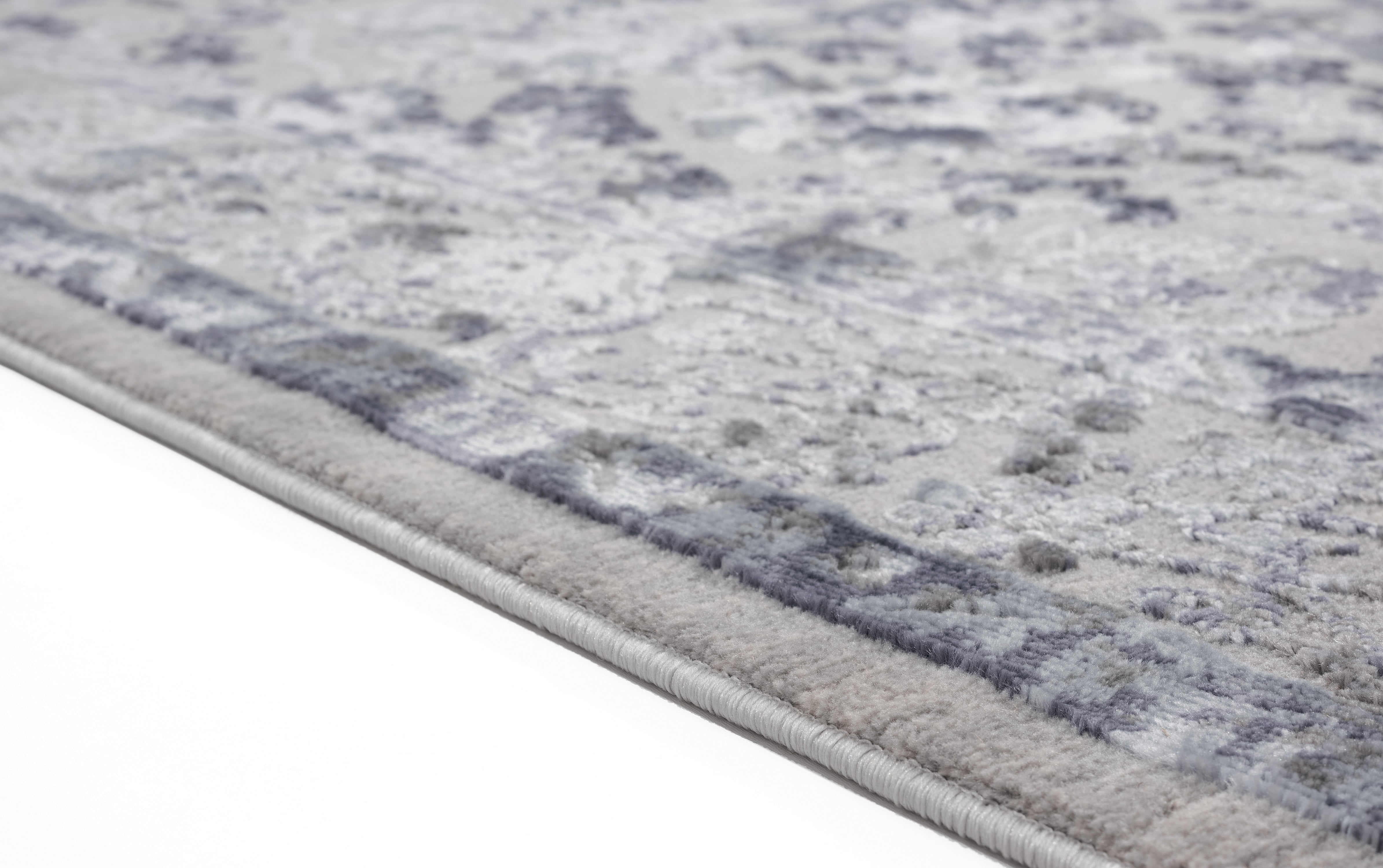 United Weavers Rasbora Arowana Traditional Bordered Area Rug, Grey, 9'10" x 13'2"