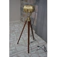 thumbnail image 4 of Brass Antique Modern Floor Lamp Tripod Studio Searchlight Spot Light For Bedroom, 4 of 5