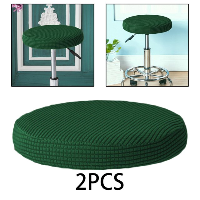 2 para taburete de bar, para cojines de taburete , para sillas de taburete, para taburete de bar, , tela elás Macarena Fundas Elásticas