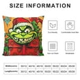 thumbnail image 5 of YINGXI 2024 Merry Christmas Decorative Throw Pillow Covers, Tree Home Decoration, Winter Holiday Cushion Case for Sofa Couch Decor 18x18in, 5 of 5