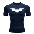 thumbnail image 4 of Batman Camisa De Compresión Hombres Verano Manga Corta Camiseta Fitness Running Secado Rápido Top Crossfit Gimnasio Entrenamiento Negro Ropa, 4 of 4