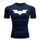 thumbnail image 4 of Batman Camisa De Compresión Hombres Verano Manga Corta Camiseta Fitness Running Secado Rápido Top Crossfit Gimnasio Entrenamiento Negro Ropa, 4 of 4