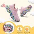 thumbnail image 6 of CZV Kids' Sock Sneakers Lightweight Breathable Slip-On Shoes for Boys & Girls - Non-Slip Casual Walking Shoes for Toddler/Little Kid,Size 10.5 Little Kid,Pink, 6 of 8