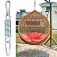thumbnail image 2 of Ressort de Chaise Suspendue, Ressort de Hamac Robuste, Crochet de Suspension Extérieur pour Hamac, 2 of 5