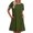 Green, variant on Efsteb Womens Summer Sundresses Short Sleeve Casual T Shirt Dress Crewneck Sundresses Beach Vacation Pockets (Green,XL)