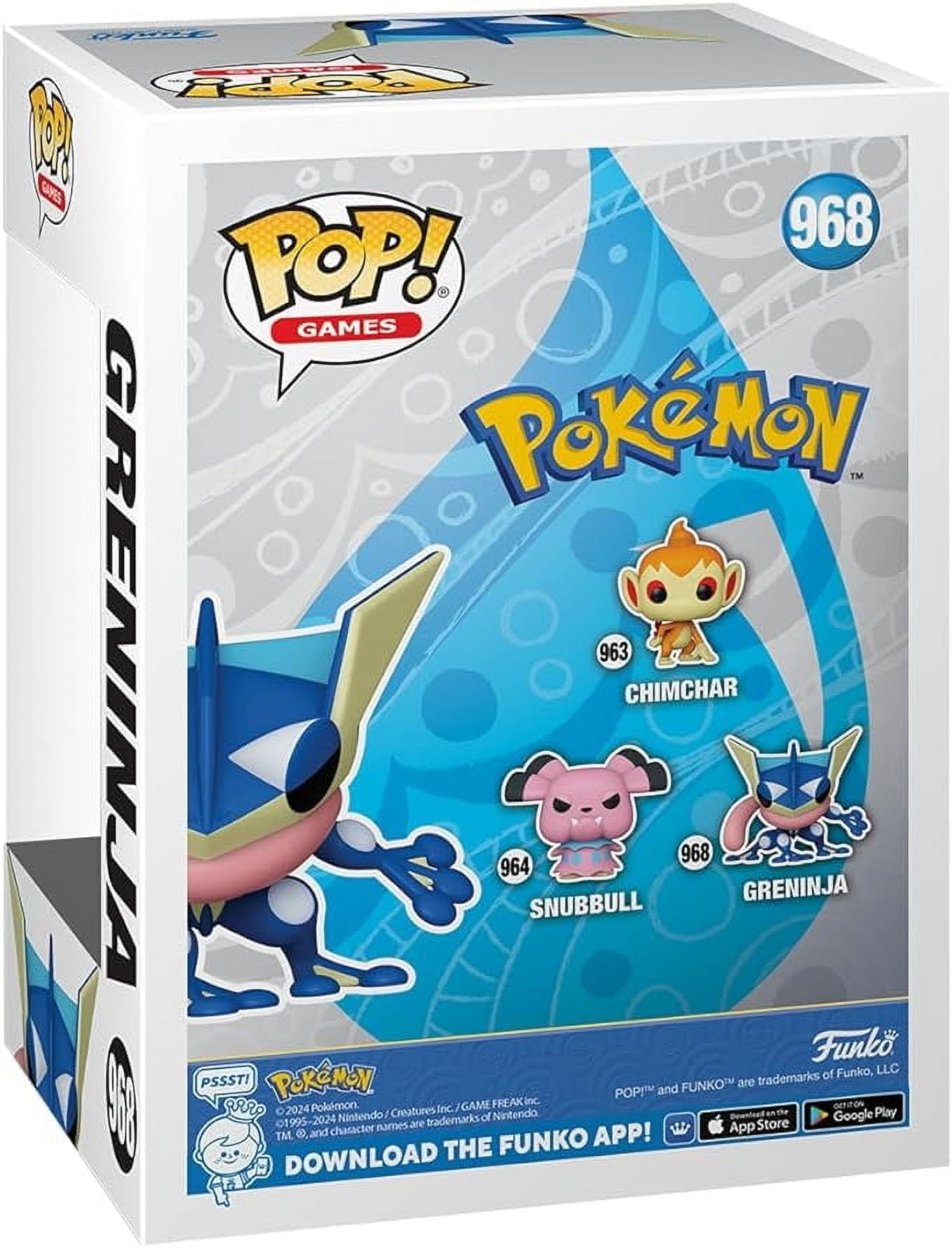 Funko Pop 968 Pokemon Greninja Vinyl Figure Toy Game Collectable