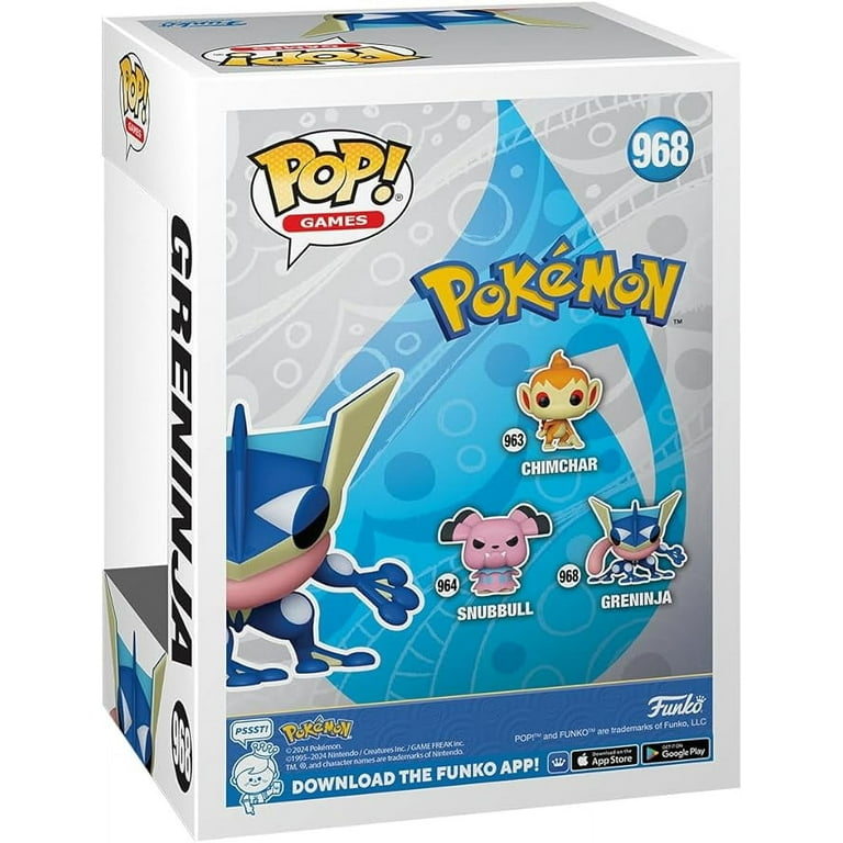 Funko Pop 968 Pokemon Greninja Vinyl Figure Toy Game Collectable