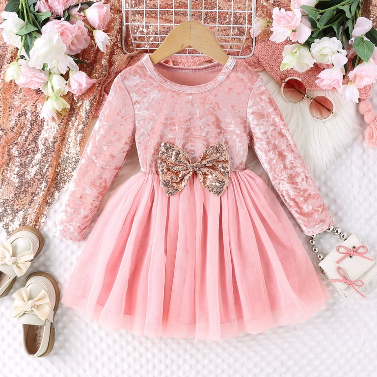 Cathalem Girls Dressy Fall Dresses Toddler Girls Long Sleeve Prints Princess Dress Dance Party Dresses Fall Winter Clothes (Pink,6-7 Years) - Walmart.com Cathalem Girls Dressy Fall Dresses Toddler Girls Long Sleeve Prints Princess Dress Dance Party Dresses Fall Winter Clothes (Pink,6-7 Years) - Walmart.com
