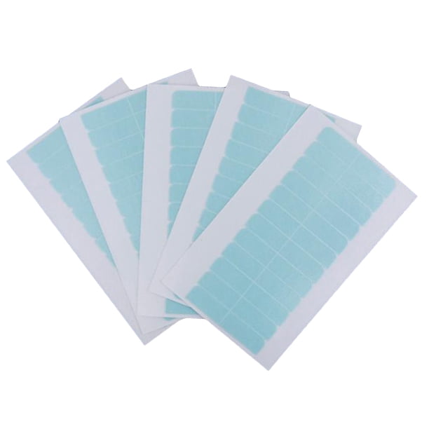 60 piezas de cinta de extensión de cabello invisible sin costuras cintas de extensión de doble cara para peluca
