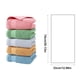 thumbnail image 3 of 5 Pcs Bath Towels Set For Bathroom Thick Soft Absorbent Towel Set Of 5 Household Wash Face Gift Towel, 3 of 5