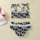 thumbnail image 2 of Odeerbi 0-3 Años Traje de Baño de Verano Con Bikini de Tiras Para Niñas Traje de Baño Hawaiano Con Encaje Traje de Baño Split, 2 of 8