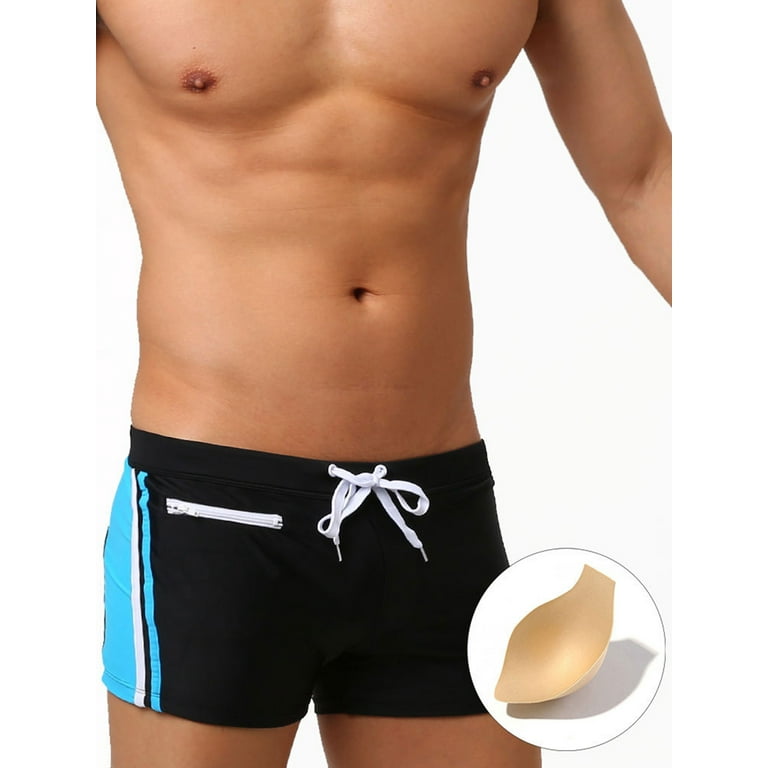 Mens elastic waist bathing 2025 suit