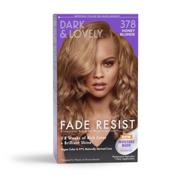 SoftSheenCarson Dark and Lovely Fade Resist Rich Conditioning Color Honey Blonde 378