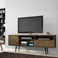 thumbnail image 4 of Manhattan Comfort Liberty 70.86 Inch Mid Century Modern Wood TV Stand with Legs, 4 of 6