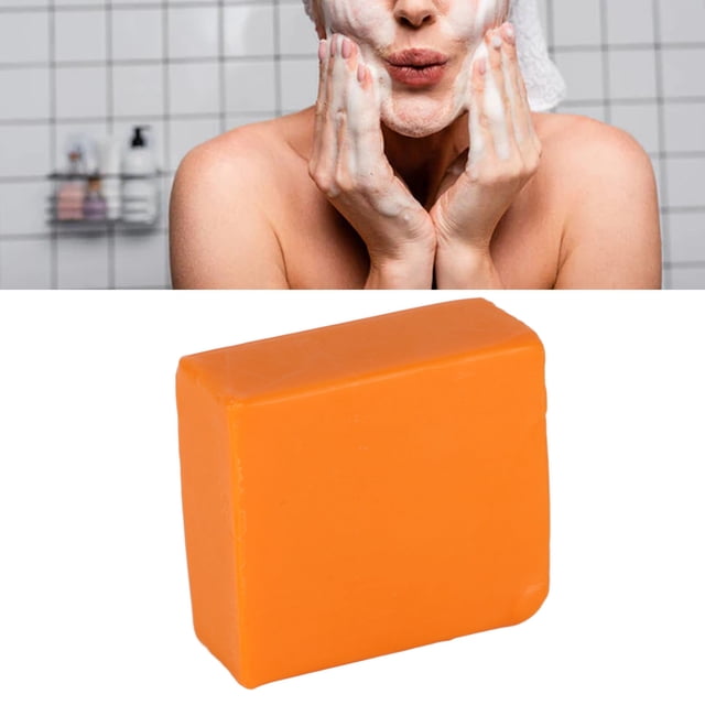 Jabón de Jengibre Orgánnico, Jabón Orgánnico de Jengibre Orgánnico de 100 G Refrescante para Spa
