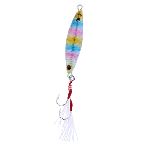 Ligeroso Jigging Metal Pesca Pesca Crankbait Señuelos De Pesca Carp Halibut Tipo 1