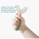 thumbnail image 3 of U-Shaped Kids Toothbrush Baby Manual Training Toothbrush,Infant to Toddler Oral Care Toothbrushes Food Grade Silicone, 3 of 4