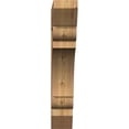 thumbnail image 2 of Ekena Millwork 6"W x 34"D x 34"H Olympic Slat Rough Sawn Bracket, Western Red Cedar, 2 of 4