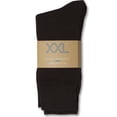 thumbnail image 3 of Calcetines de vestir XXL Classic para hombre, talla 15-18, paquete de 3, negros, 3 of 8