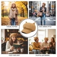 thumbnail image 2 of Jiibva New Beret Women Cute Cat Ear Octagonal Hats Women Newsboy Cap Beret Women Vintage Painter Winter Hats for Women Octagonal Caps, 2 of 7