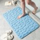 thumbnail image 3 of Alfombras de baño de adoquines, absorbentes, antideslizantes, de espuma, lavables a máquina, súper absorbentes, acogedoras alfombrillas de baño para baño (blanco, 16.0 x 24.0 in), 3 of 5