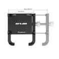 thumbnail image 4 of GUB PLUS 21 GPS Clip Rack Motocicleta Bicicleta Soporte para teléfono para manillar de 22.2-31.8 mm, 4 of 5