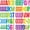 Multicolor, variant on 159 Pcs Waterproof 6" Large Vinyl Alphabet & Number Stickers - Self-Adhesive for Mailboxes, Windows, Doors, Signs, Vehicles, and More (White, 6 Inch)