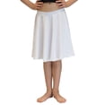 thumbnail image 2 of Vivian's Fashions Skirts - Girls, Cotton, Long, Circle (White, Medium), 2 of 3