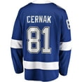 thumbnail image 3 of Men's Fanatics Erik Cernak Tampa Bay Lightning Blue Home Breakaway Player Jersey, 3 of 7