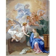 Giovanni Odazzi 'The Annunciation' Stretched Canvas