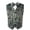 Brown Green, variant on Boys 3 Button 1 Piece Sleeveless Camouflage Vest Bow Tie Combo Lightweight Formal Casual Wear(Brown Green 2T)