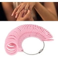 thumbnail image 2 of Ring Sizer Measuring Tool Finger Ring Size Measuring Tool Pink Professional Gauge High Accuracy for Jewelry Makers Workers Shops Ring Measurement Tool,Ring Sizers, 2 of 5