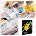 thumbnail image 4 of Classeur d'Album de Cartes à Collectionner, Chemise de Protection Album de Cartes de Collection, 4 Pochettes avec 30 Pages Capacité de 240 Cartes à Collectionner, Cadeau pour Enfants-AAB4, 4 of 5